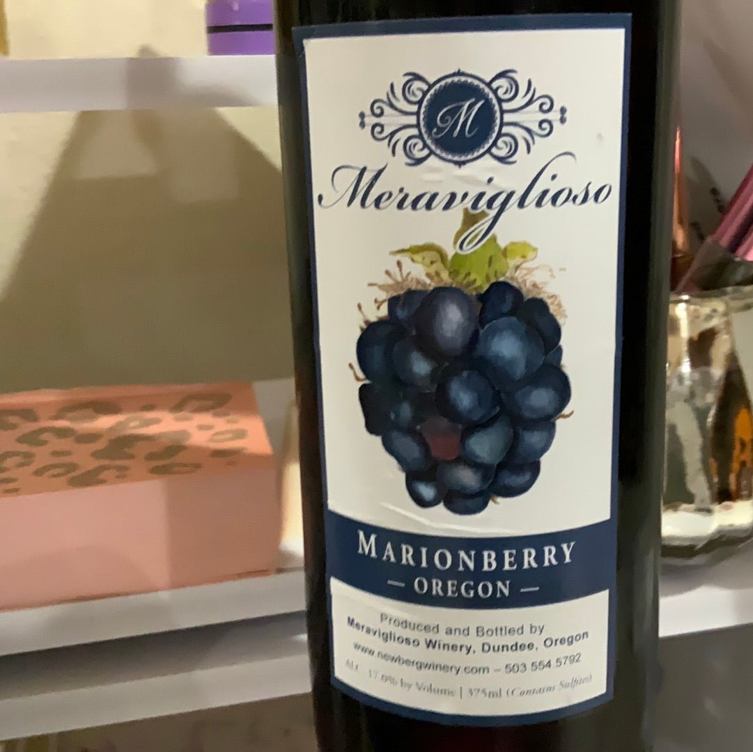 Marionberry Dessert Wine Meraviglioso Winery
