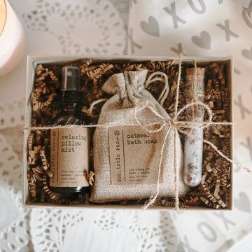 Gift Set | Relaxing Rose Trio with Pillow + Linen Spray - Meraviglioso Winery